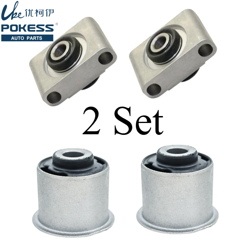 

2 Set Car Chassis Suspension Arm Bushings for Ford Explorer 2011-2019 Tauru Lincoln MKT CB5Z5A638A K201349 CB5Z5A638B