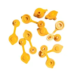 10x Universal Fuel can vents Caps Easy to Install Allow Faster Flow Durable 8mm Gas Can Tank Exhaust Cover Spout Caps Plug