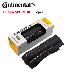 Continental ULTRA SPORT Ⅲ Road Bicycle Tyre Folding Anti Puncture Bicycle Tires 700x23c/700x25c/700x28c Black/Coffee Original
