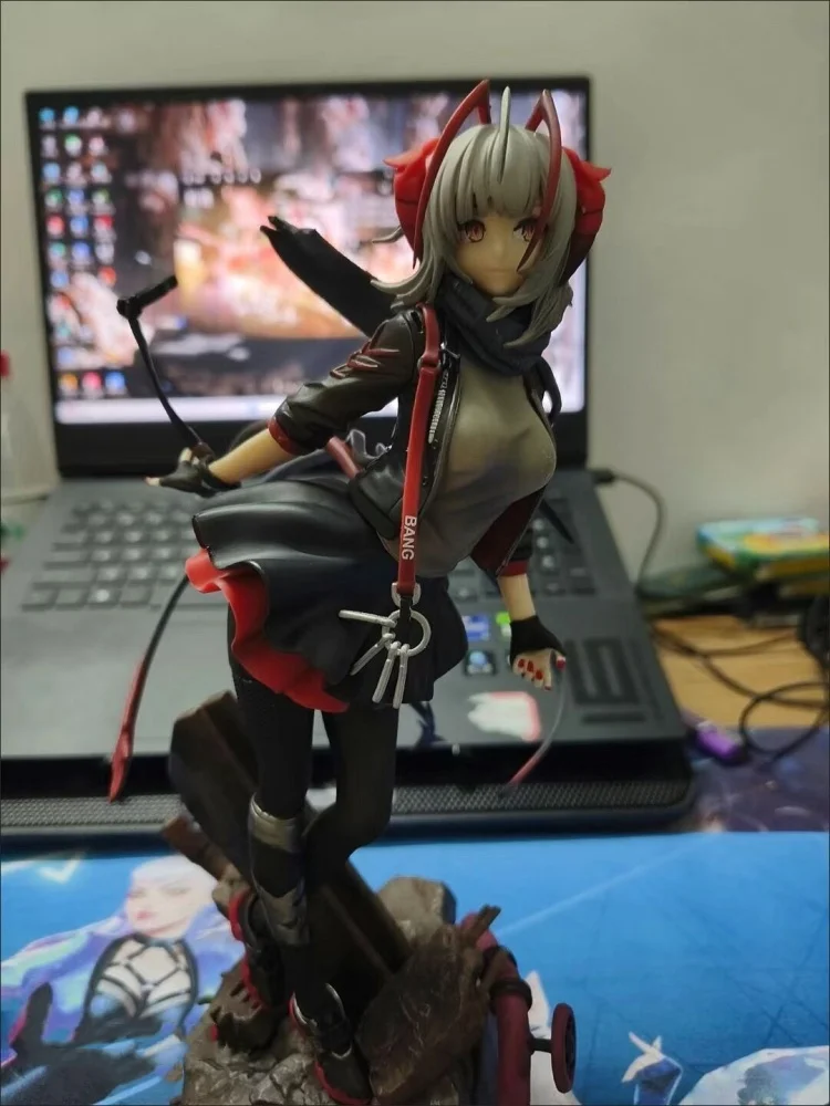 29cm Arknights Anime Game Figure W Armed Beautiful Girls Peripherals Kawaii Manga Figures Collection Model Dolls Kids Toys Gift