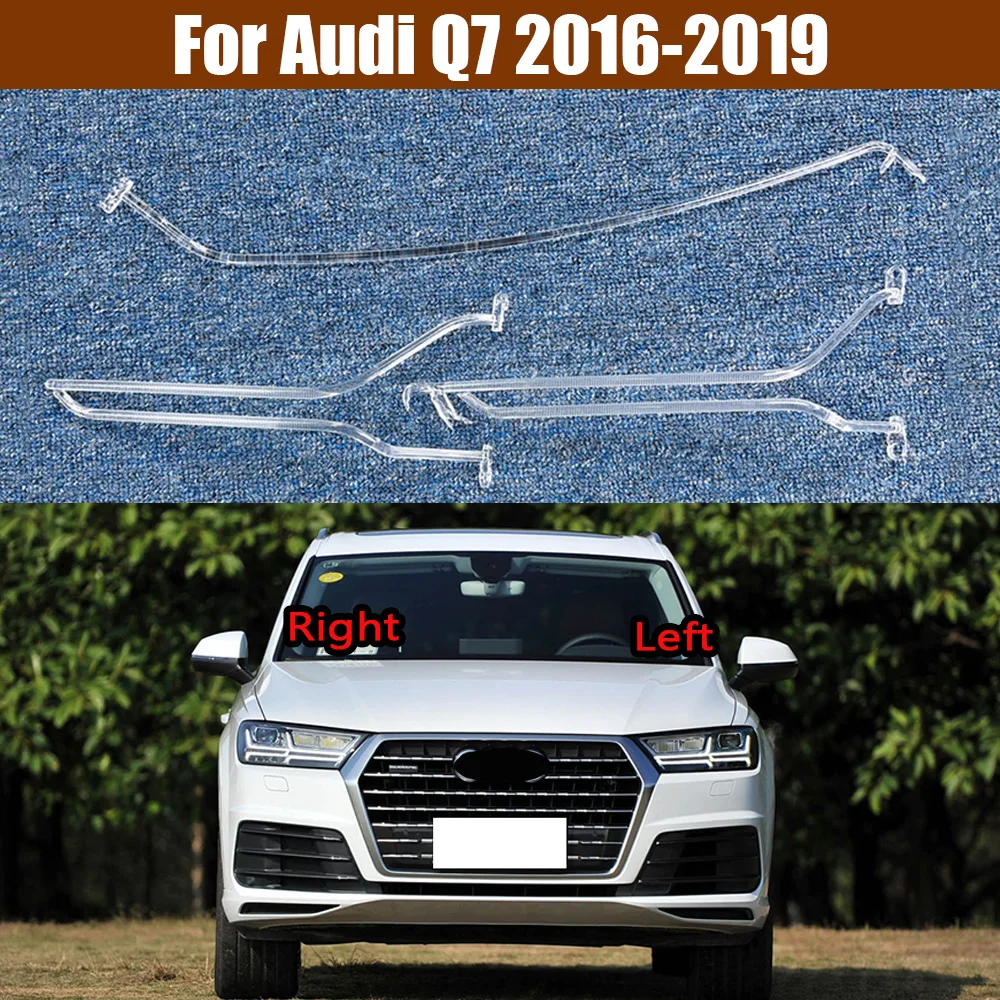 

For Audi Q7 2016 2017 2018 2019 High DRL Headlight Light Guide Strip Daytime Running Light Tube Daily Headlamp Emitting Tube