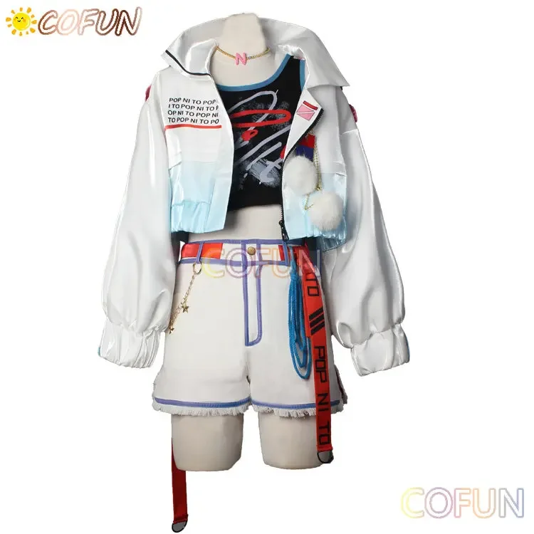 COFUN [Customized] Game Ensemble Stars 2 Nito Nazuna Pump It Up Cosplay Costume Halloween Game Role Play Uniform