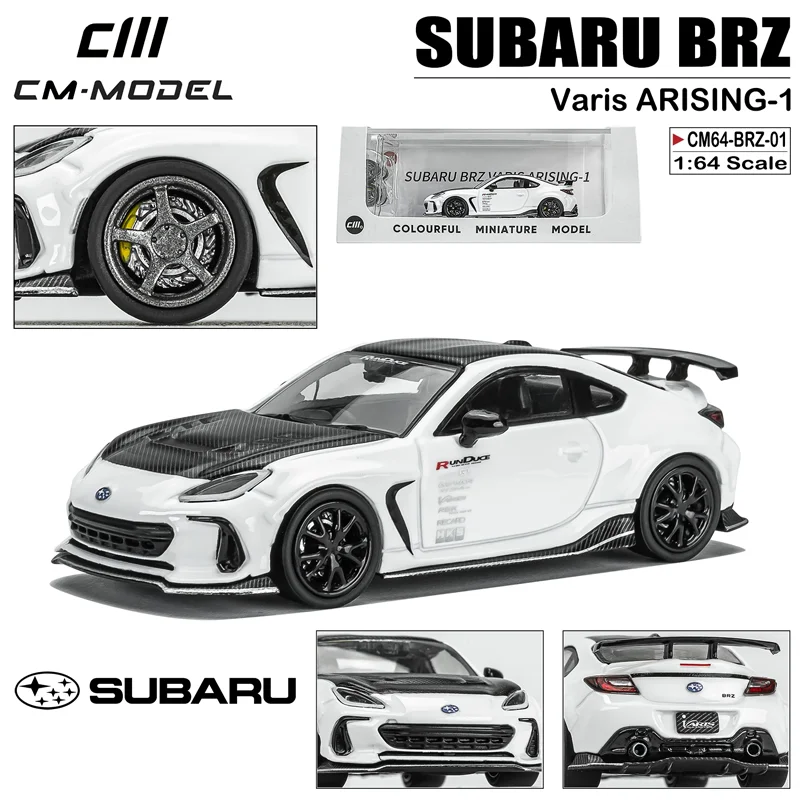 Cm 1/64 Subaru Brz Varis Arising-1 Gelegeerd Speelgoed Motorvoertuig Diecast Metalen Modelgeschenken