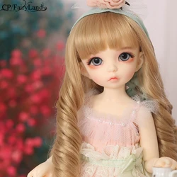 Bjd puppen little fee ante yosd rosa rosé goldenes lockiges haar lolita fullset option mädchen spielzeug für mädchen bestes geschenk märchen fl