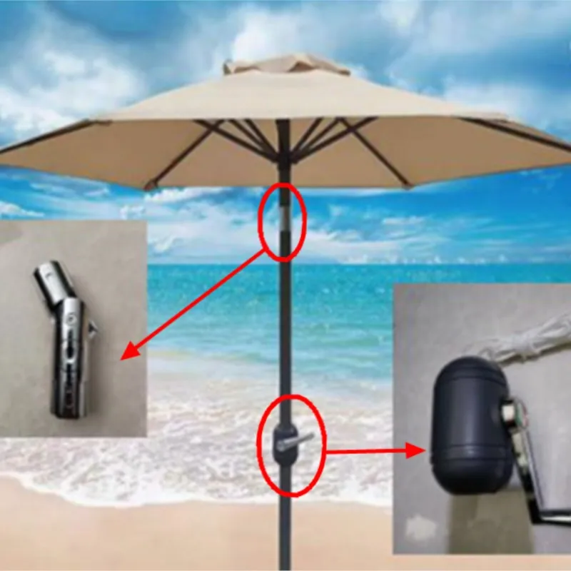 

Central pillar umbrella accessories, outdoor sunshade umbrella, courtyard umbrella accessories, shaking head, turning handle