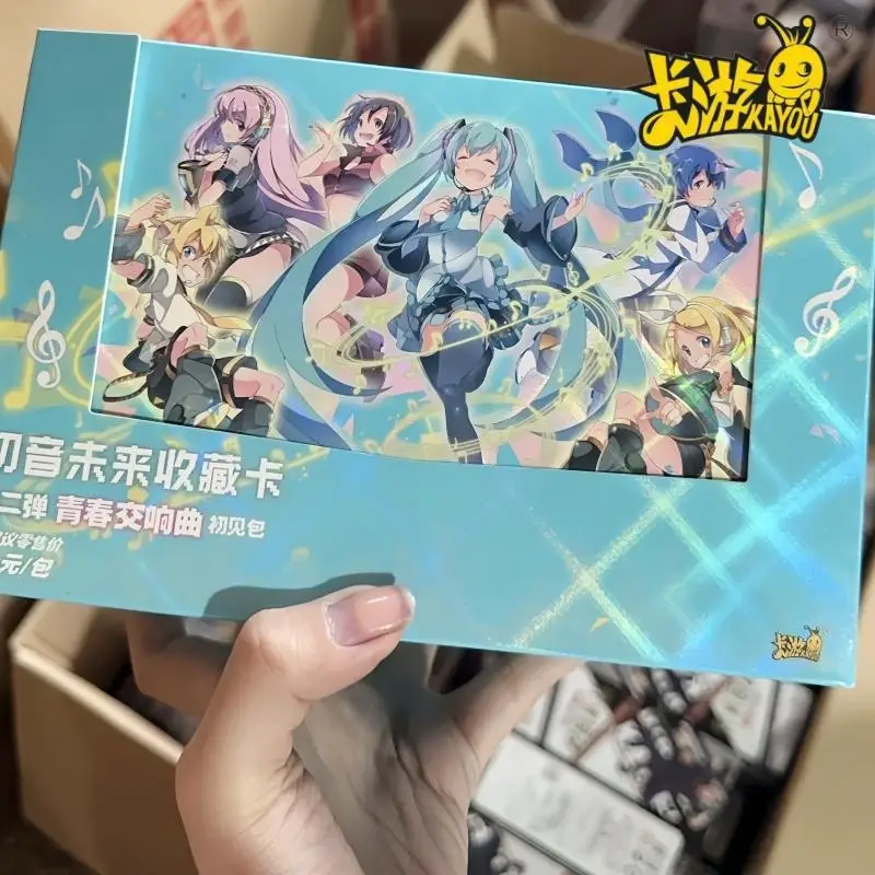 

Original KAYOU Hatsune Miku Card First Package Series Animation Game Collection Card SE Peripheral Collect Toys Girl Gifts