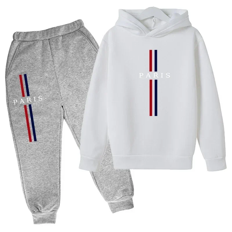 هوديس الأطفال للخريف والشتاء، مجموعات الصبي والفتيات، مجموعات ملابس الأطفال، مجموعات هوديي الخريف والشتاء للأطفال #4