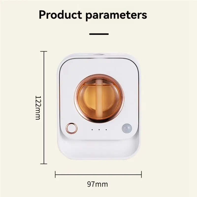 [B25B!】 USB Smart Aromatherapy Machine Air Freshener Automatic Sprayers Essential Oil Perfume Diffuser Toilet Room Deodorizer view 6