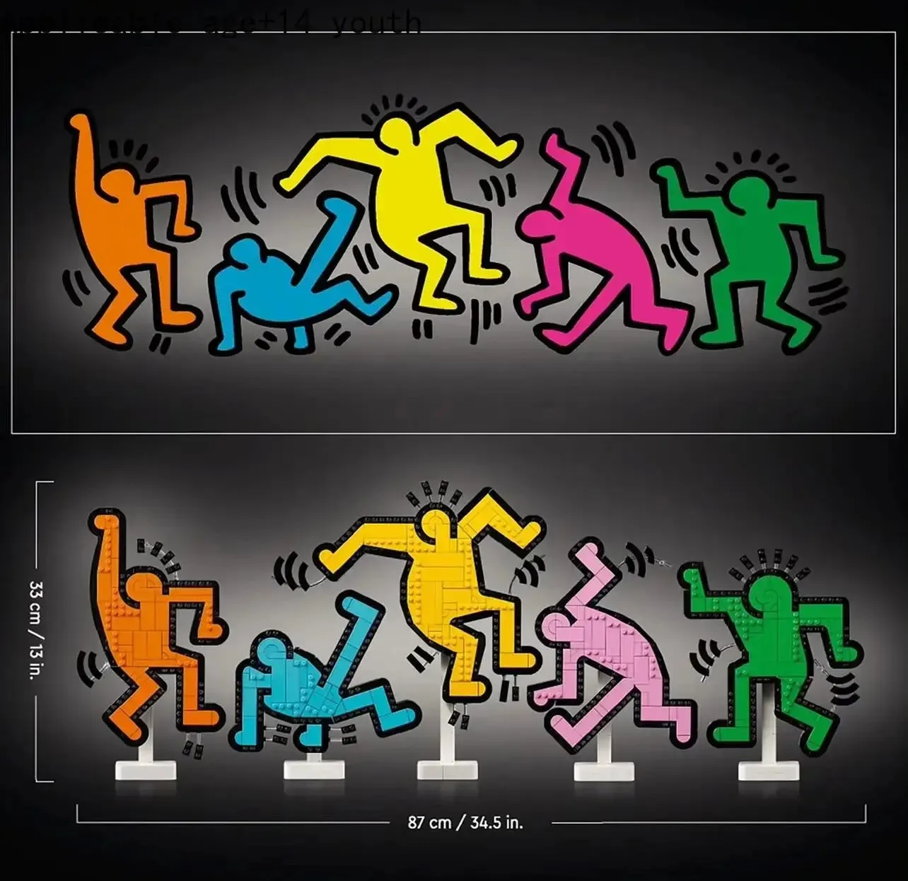 

1773Pcs New Art 31216 Dancing Figures Building Blocks Sets Diy Creative Home Decorate Bricks Toys Kids Educational Gift