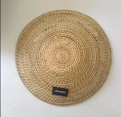 Handmade Rattan Shield Diameater 60cm Wushu Teng Pai Wushu Kungfu Shields Pure hand woven rattan shield dance props Hand arts
