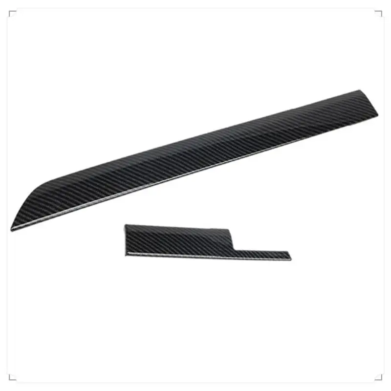 

1 комплект декоративной панели приборной панели автомобиля из углеродного волокна для Mitsubishi Pajero 2008-2020