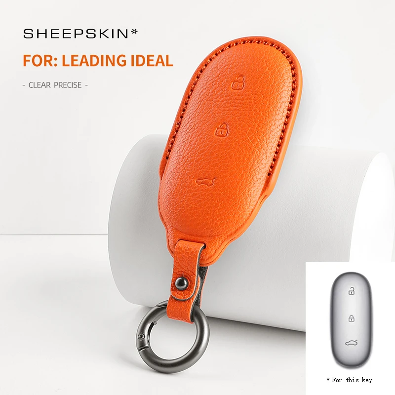 

Ideal Key Cover L9L8L7L6 Original Car Color Protective Shell Keychain Bag Cover Key Holder Shell PVC Material from Mainland Chin