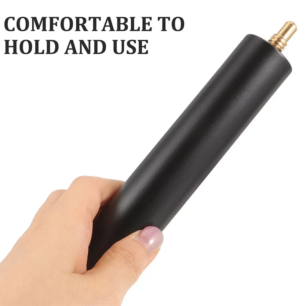 

Комплект из 2 удлинителей для бильярдного кия: прочные, легкие, с витым концом, портативные, для увеличения длины кия, аксессуар