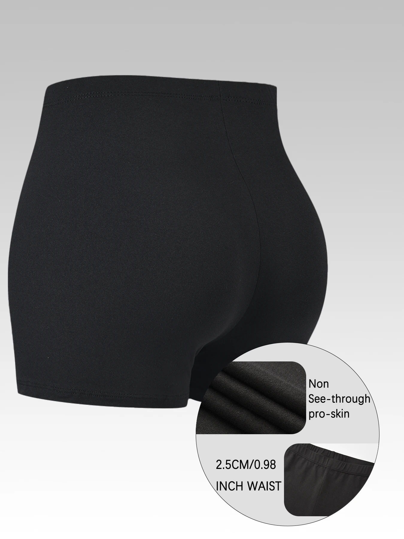 กางเกงขาสั้นกีฬาเอวยางยืดสูง 3 ชิ้น สำหรับผู้หญิง เนื้อผ้านุ่มพิเศษ ไม่บาง มองไม่เห็น เหมาะสำหรับโยคะ วิ่ง ออกกำลังกาย ฟิตเนส ชุดออกกำลังกายสำหรับผู้หญิง