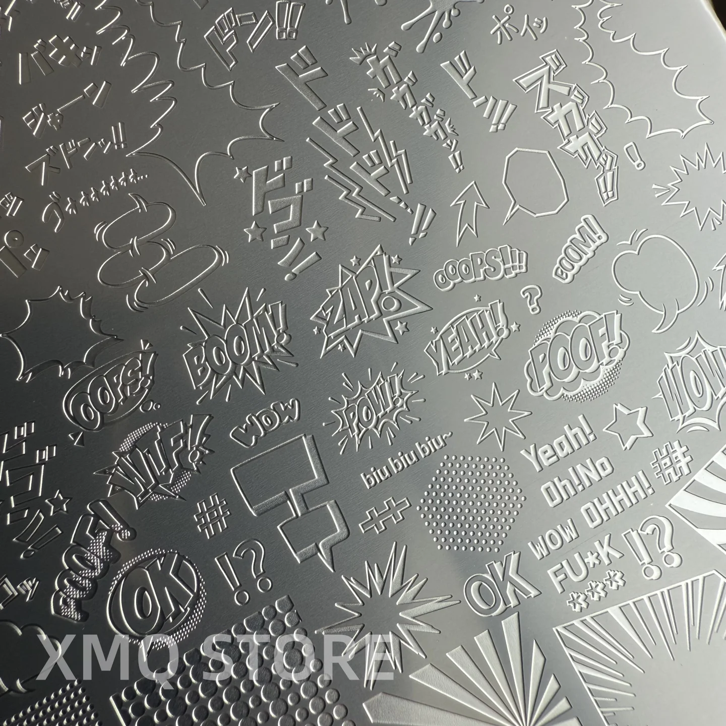 XMQ STAMPING PLATES CARTON TEMPLATES CHINESE CHARACTER IMAGEPLATES