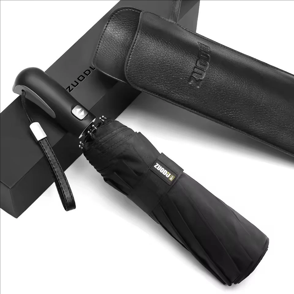 New Zuodu fully automatic classic business umbrella large car-mounted umbrella and sun umbrella dual