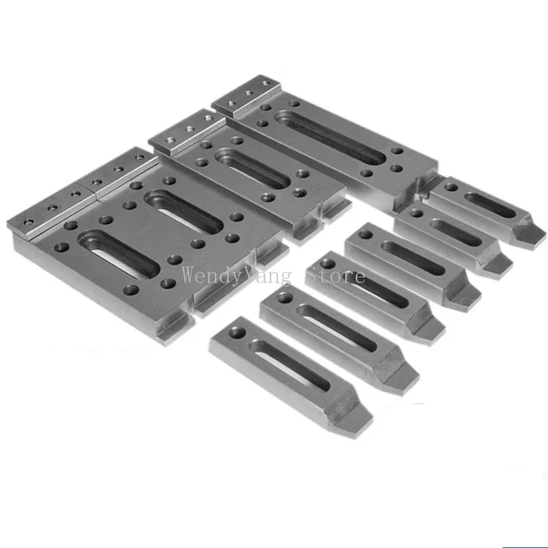 80*23*8 Wire Cutting Slow Wire Pressing Plate One-Eye Fixture Tooling Fixture Small Pressing Plate M8 M10