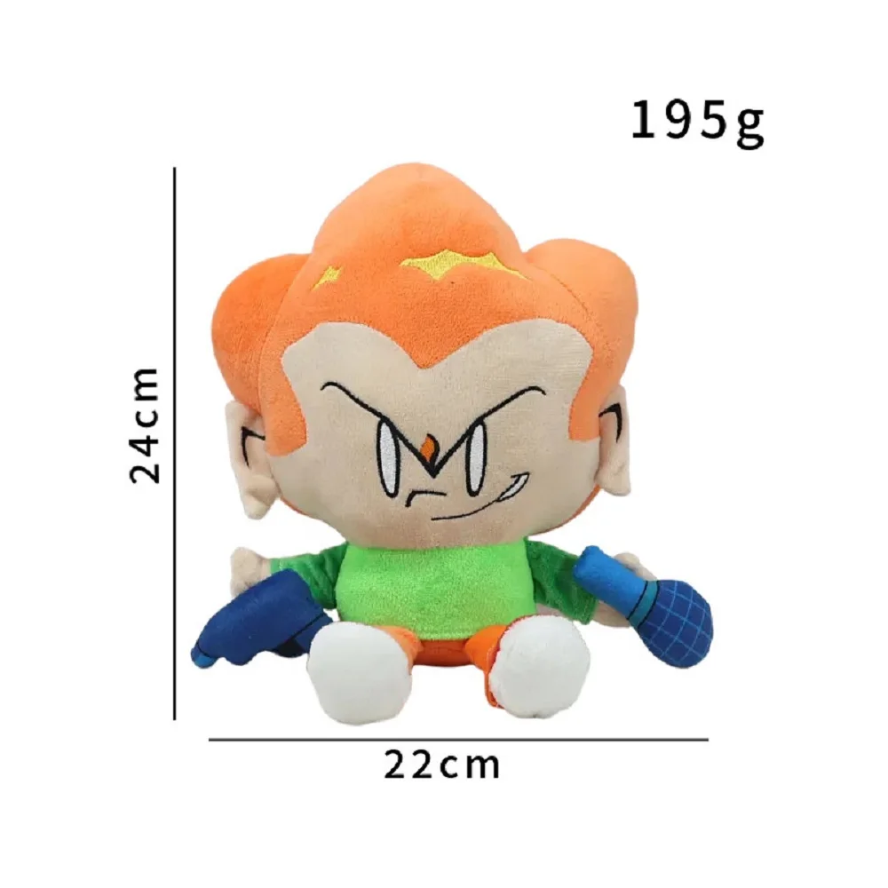 NEW 24CM FNF Nene Pico Darnell Girlfriend Plush Friday Night Funkin Plushies Anime Stuffed Dolls Cotton Peripherials Toy Gifts