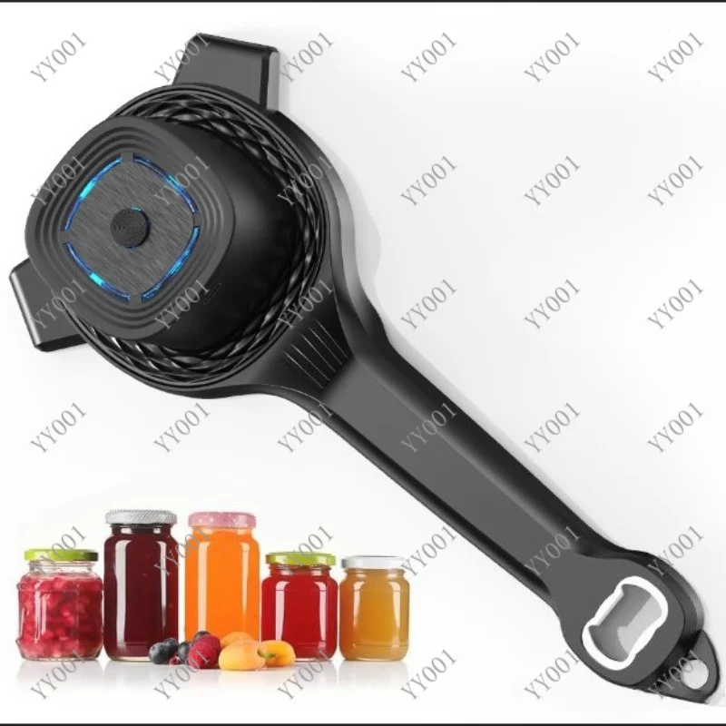 Household Multi-Purpose Electric Tin Can Opener Portable Automatic Kitchen Jar Lid Remover