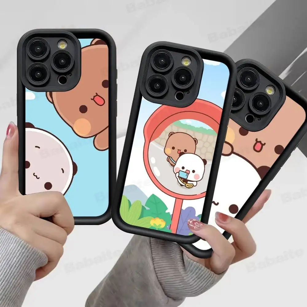

Popular B-Bubu And D-Dudu For IPhone 17 16 15 14 13 12 11 Pro Max Plus Phone Case Covers
