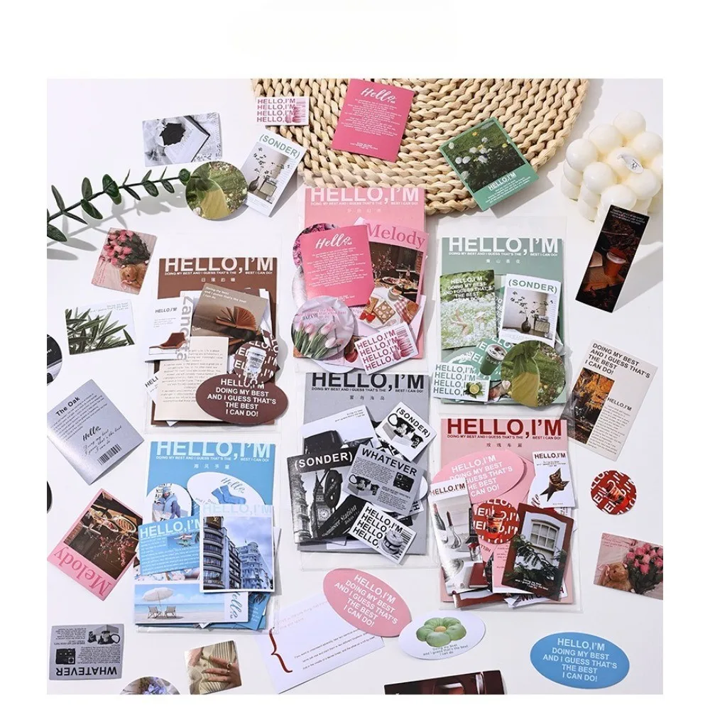 Four Seasons Series Sticker Pack 46 Pieces Stickers for DIY Crafts Holiday Embellishment Golden Memory Stickers Store