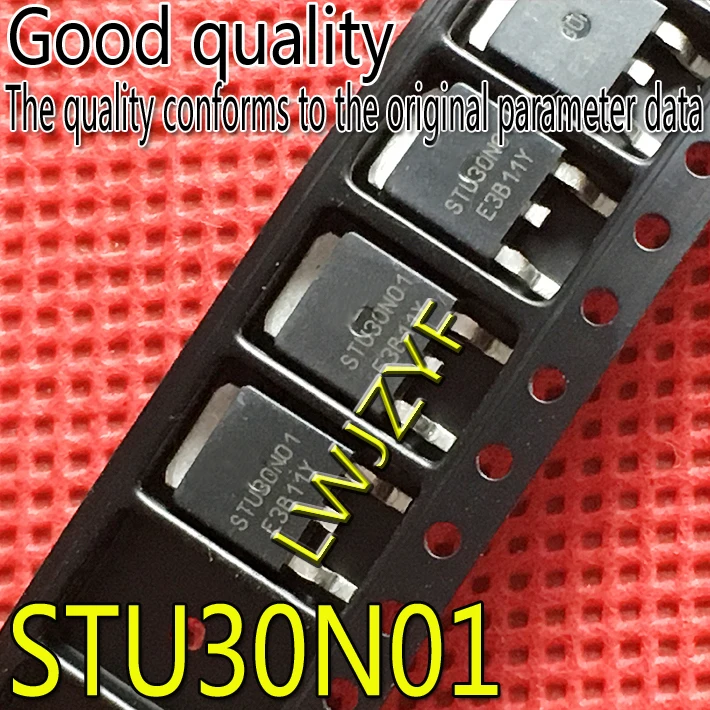 (1 Stück) Neuer originaler großer Chip STU30N01 TO-252 100V 30A MOSFET Schneller Versand