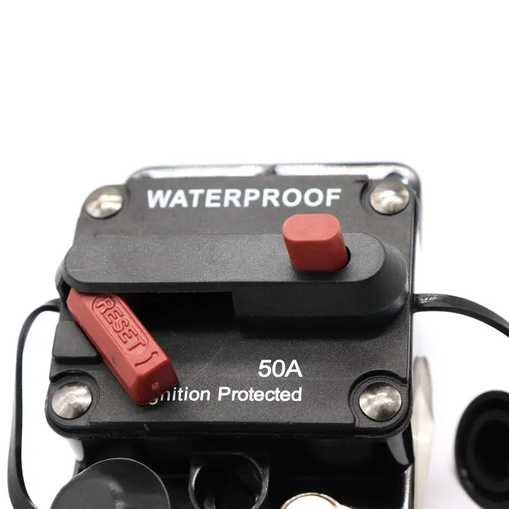 50 Boat Waterproof Switchable Electrical Manual Circuit Breaker