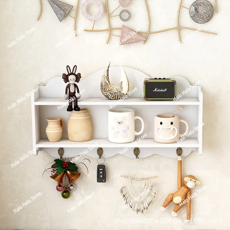 Tea set, tea cup rack, desktop cup, teapot, water cup, dust-proof storage rack, tea table, small Bogu rack on the table.