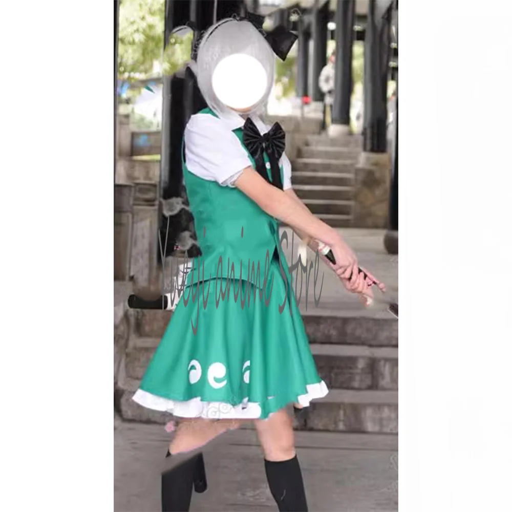 Anime touhou cosplay konpaku youmu traje feminino lolita vestido terno trajes de halloween ------- Personalizar