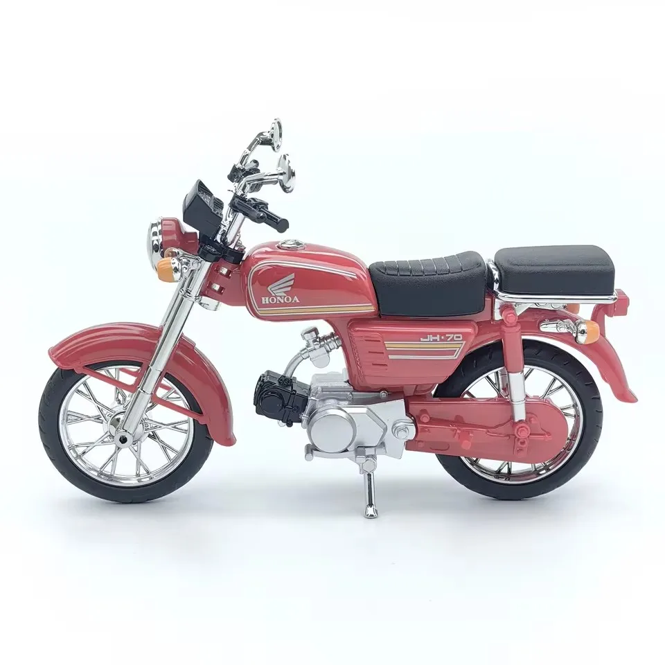 Model motocykla w skali 1/10, wykonany ze stopu 70, klasyczny motocykl, zabawka, odlewany model motocykla z metalu, symulacja, prezent dla dzieci.