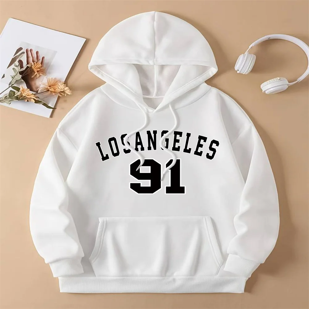 

Cotton Hooded Sweatshirt Comfortable And Versatile Casual Women's Top Cartoon Printed Daily Work Commuting Pure Cottonsweatshirt