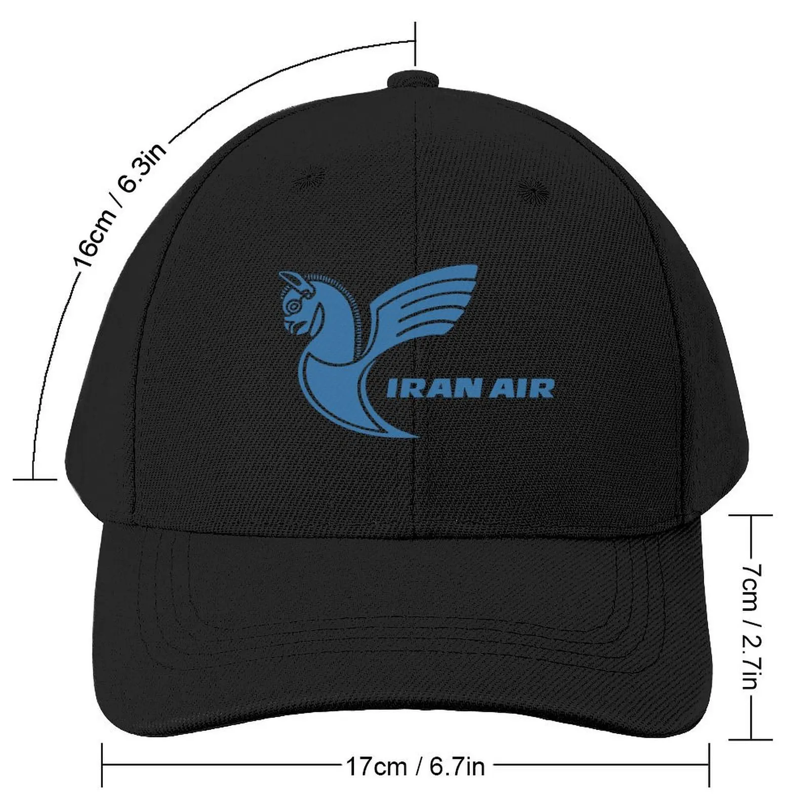 Fly Back in Time - Retro Iran Air Hat from the 1970s! Baseball Cap Rugby Trucker Cap Girl'S Hats Men's