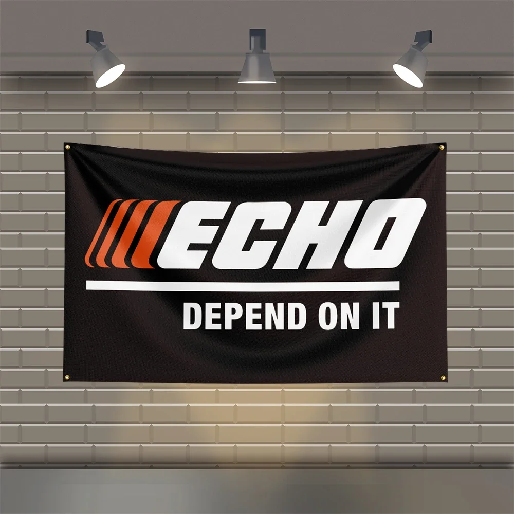 3x5 FT E-ECHOs  Flag Polyester Printed Mechanical Tool Flags for Room Garage Decor