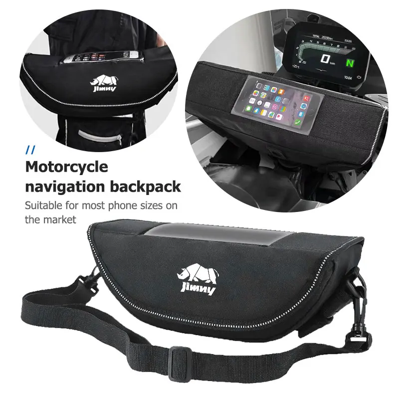 

Universal Motorcycle Luggage Backpack Navigation Phone Bag For Suzuki Jimny b74 jb23 jb64 jb43 jb53 jb32