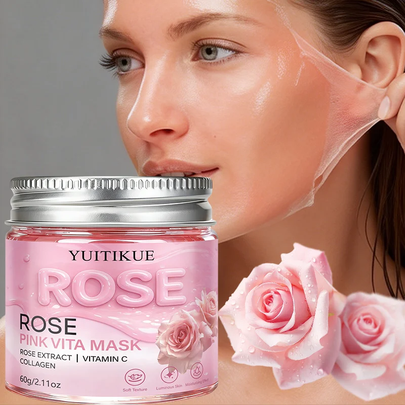 Rose Extract Vitamin C Brighte - đánh giá và giá Collagen Sheet Mask