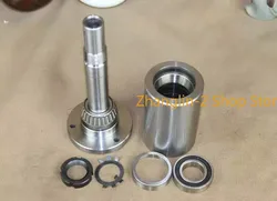 100/125/Lathe Spindle, High-speed Spindle, Lathe Head Assembly, with Flange, Spindle and Flange Tapered Bearings