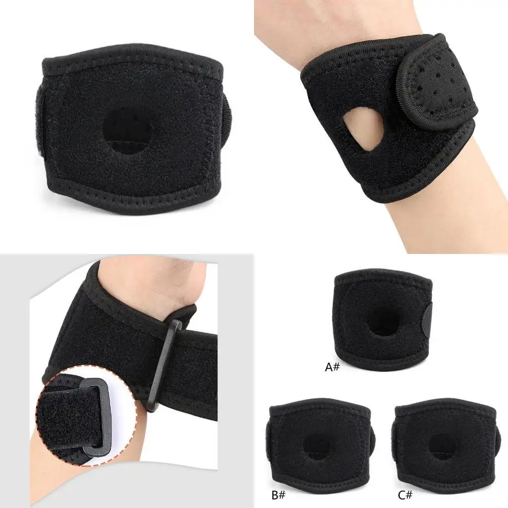 

652F Sports Wristband Adjustable Wrist Support Brace Band Injury Wrap Wristband Bandage Strap Gym Safety Wrist Protector