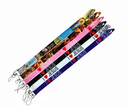 Jesus Neck Strap Lanyard For Keys ID Nurse Card Badge Holder Keychain Hang Rope Webbing Ribbon Mobile Phone Accessories