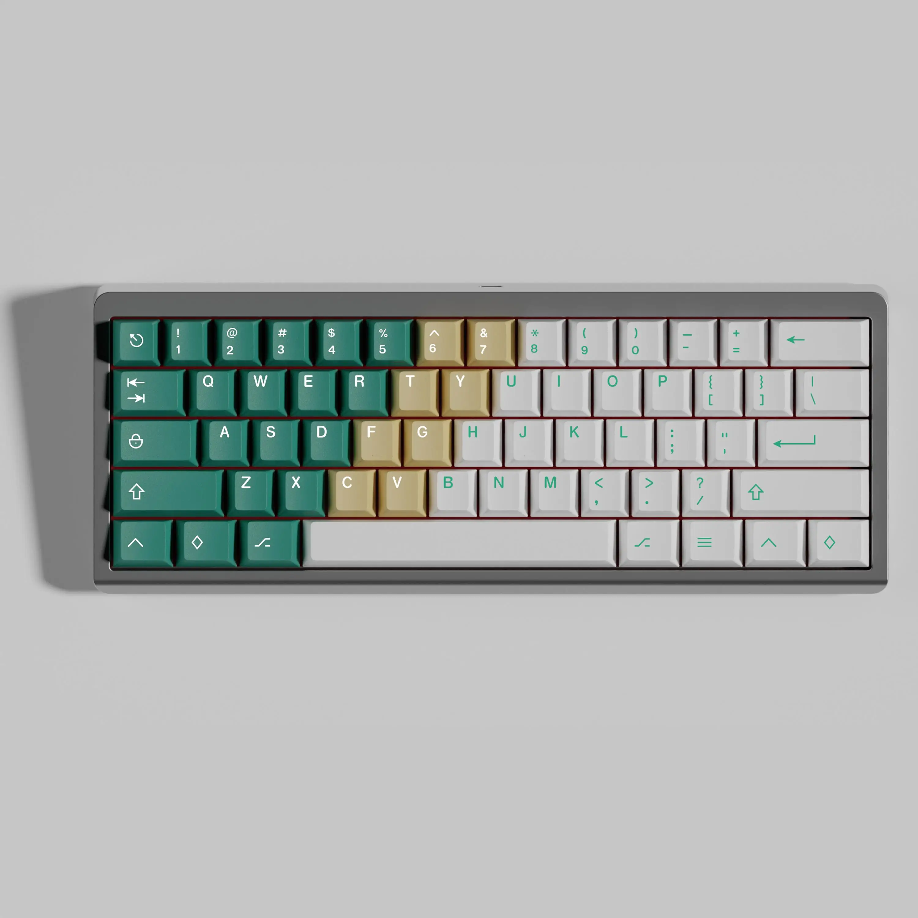 

DMK Salt Lake five-sided sublimation customized full set of keycaps including 7U