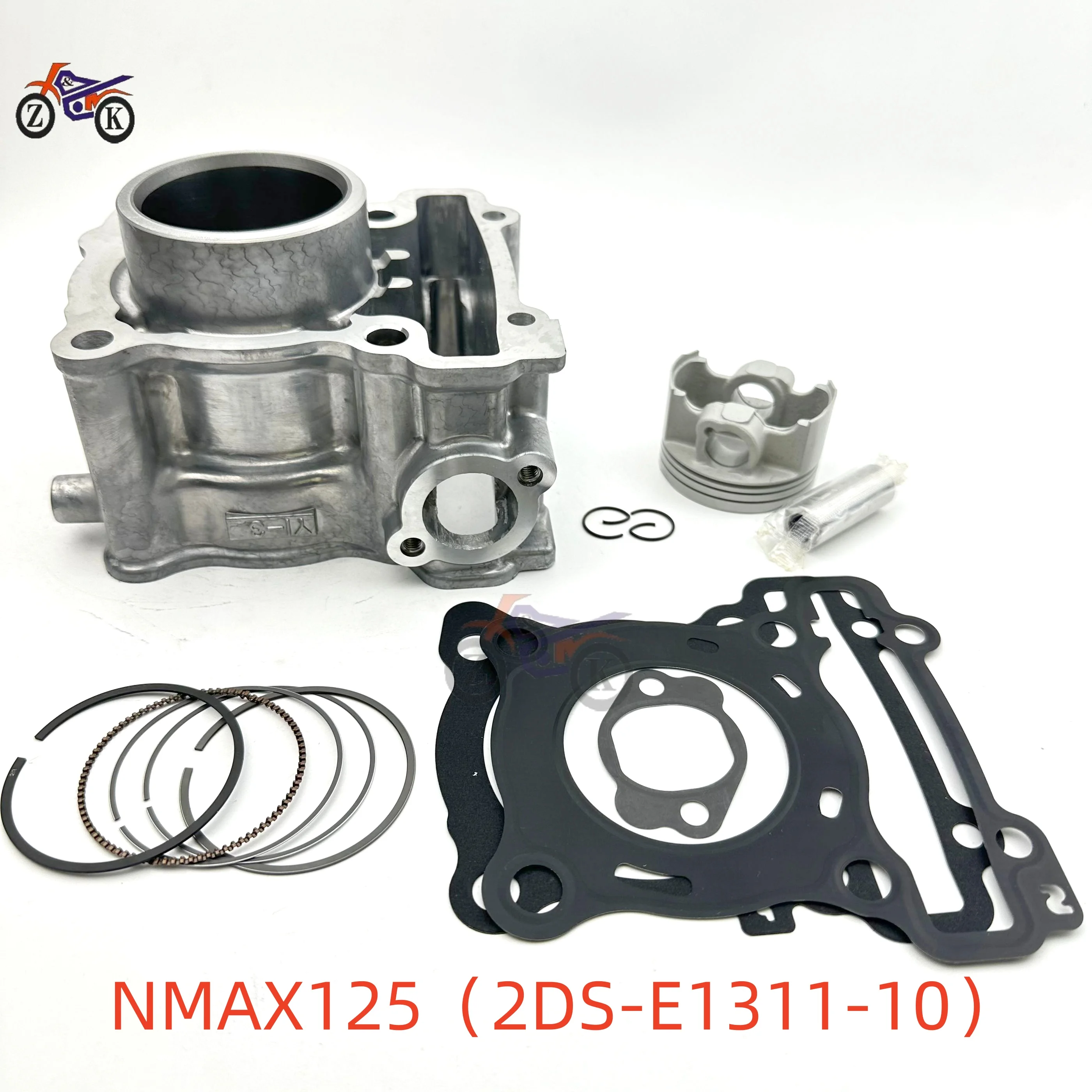 Areyourshop 125cc Cylinder Piston Kit Ø 14mm for Yamaha NMAX 125 ABS GPD125 N-Max 2014-2020（2DS-E1311-10）