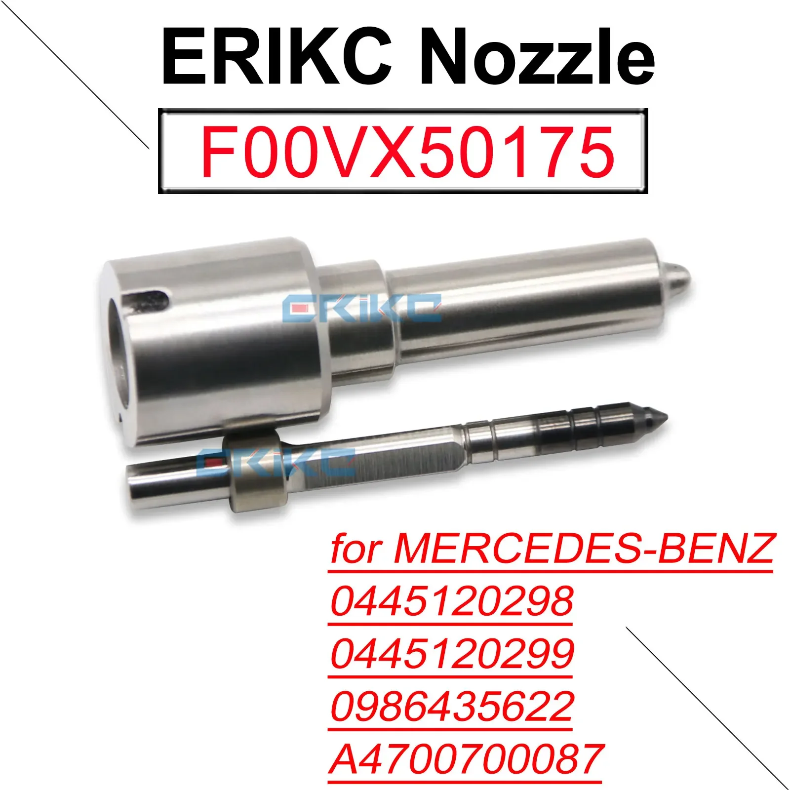 F00VX50175 Buse d'injecteur piézo-électrique à rampe commune FooVX50175 pour Bosch MERCEDES-BENZ 0445120298 0445120299 0986435622 A4700700087