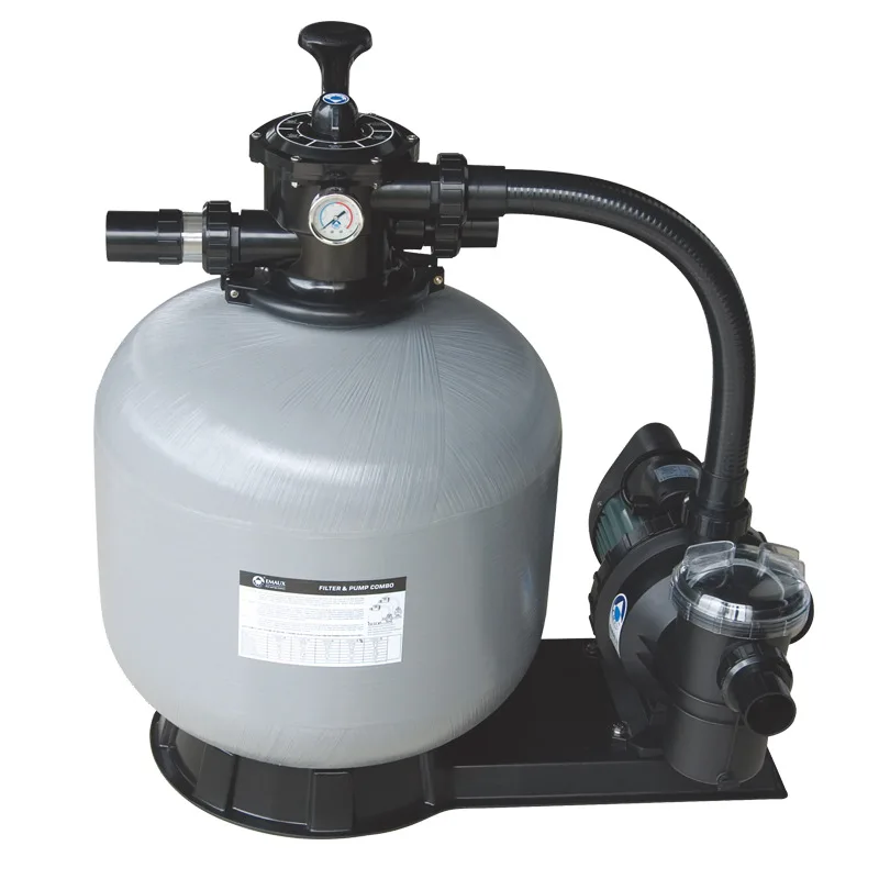 

Hot HUAXI Portable 15.6m³/h Sand Filter Pump Combo for Aquaculture and Irrigation for Swimming Pool Made of Fiberglass