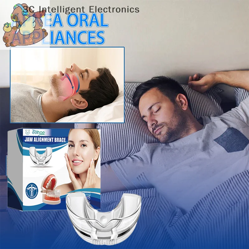 

Sleeping Braces Teeth Retainer Bruxism Mouth Guard Teeth Straightener Stop Sleeping Anti-Snoring Device