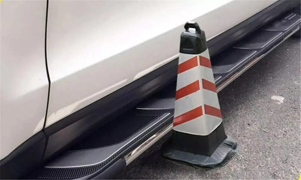 2 قطعة لوحة الجري دواسات الخطوة الجانبية Nerf Bar مناسبة لتويوتا جراند هايلاندر 2024 2025 2026 #3