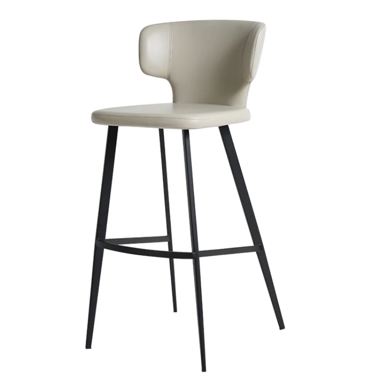 Ultralightfashion Bar Stools Nordic Luxury Gaming Sturdy Italian Bar Stools Nordic American Barber Metal Cadeira Home Furniture