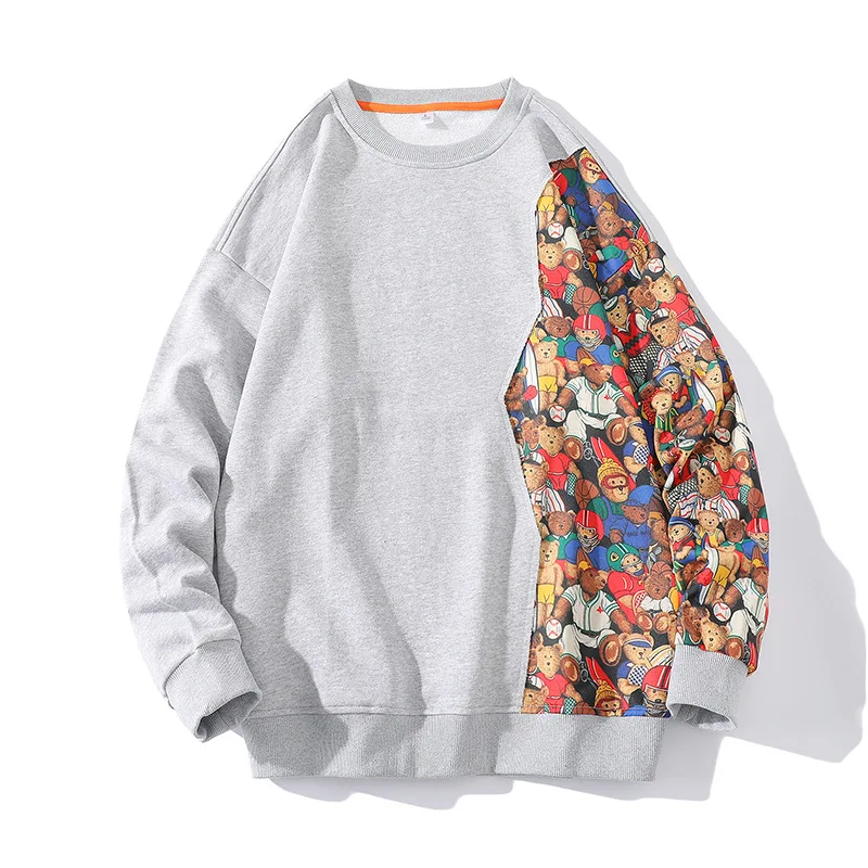 Men Sweatshirts 2022 New Arrive Spring And Autumn Fashion Patchwork Student Male Clothing Teenager Boy Korean Style Hot Sale H51