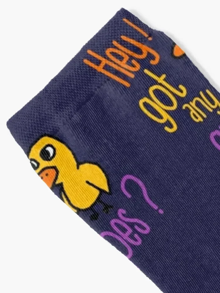 Got any Grapes Duck Song Socks heated golf Novelties Run Boy Socks Women's