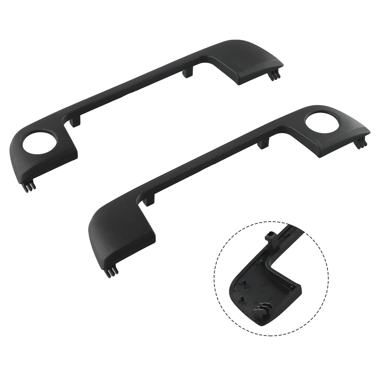 Front Left/Right Door Handle Cover with Seal for BMW E36 E34 E32 Z3 535i Reliable and Long Lasting Performance