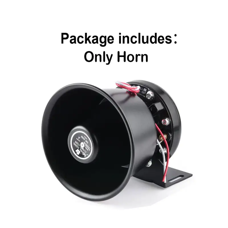 Vehicle Warning Horn Car Police Siren Speaker 200W 8 Loud Sound Microphone Loudspeaker Emergency Alarm System 12V 24V - Image 10