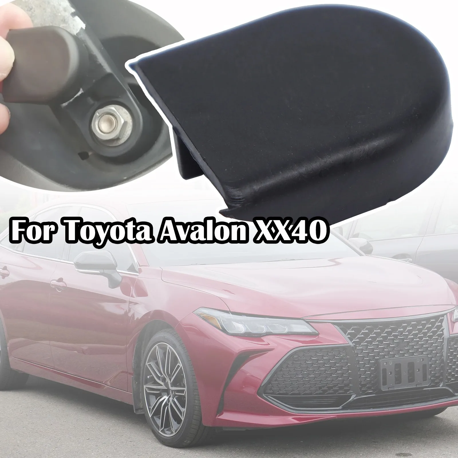 

Front Wiper Arm Nut Cap Bolt Cover For Toyota Avalon XX40 Alphard AH10 Avensis Camry XV30 ToyoAce HiAce H200 Sienna XL20 XL30